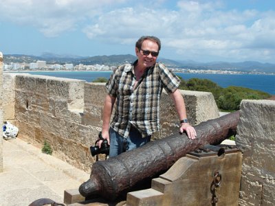Reinhard an der Kanone