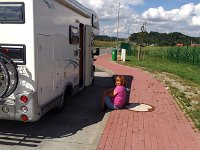 Die erste Rast nach 3 Stunden