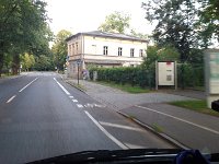 Auf der Heimfahrt durch Potsdam