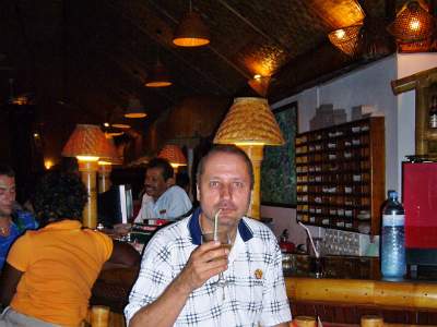 Und an der Bar