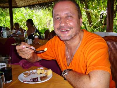 und wie immer - beim Essen :-)